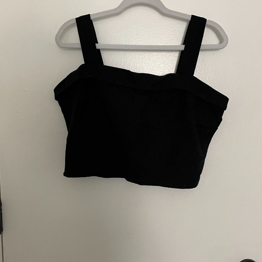 Abercrombie & Fitch Linen-Blend Skirt and Tank Set